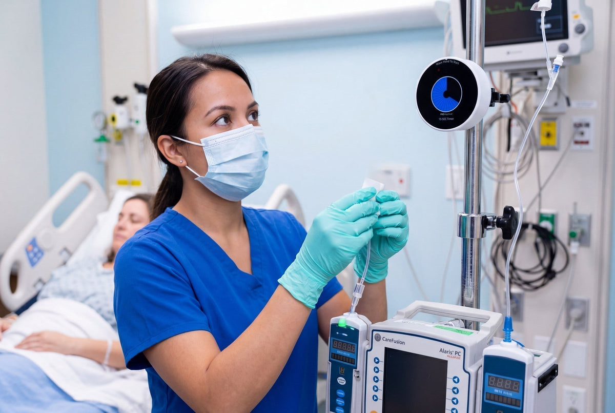 Improving Central Line Infection Prevention: How a Visual Timer Increased Scrub Protocol Compliance to 88%